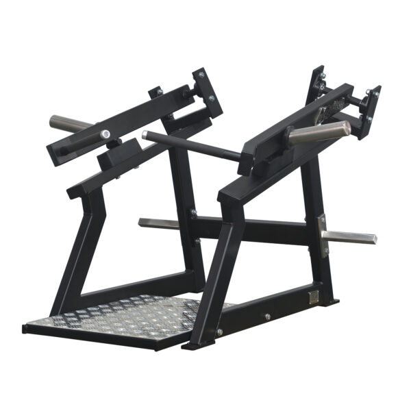Upright Row Plate Loaded machine from Gymleco product picture with white background