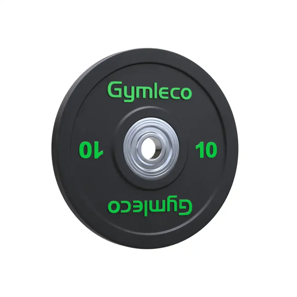 Gummivikter i svart i 10 kg från Gymleco
