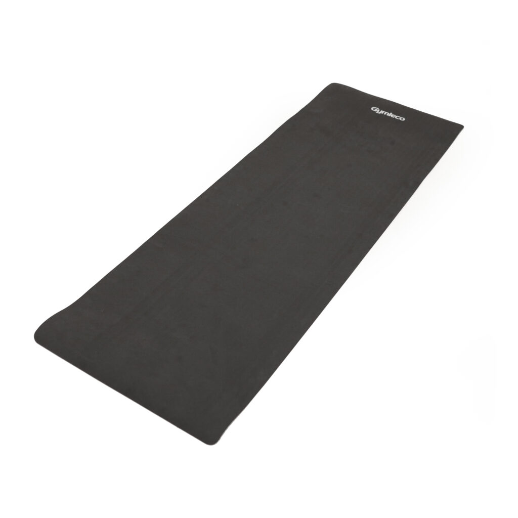 Gymlecos yogamatta i svart färg produktbild för webbutiken