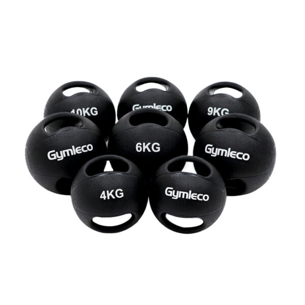 Medicinboll med handtag 3-10kg gymleco